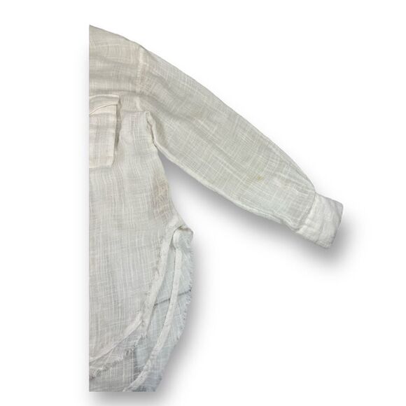 Free People Sheer Lightweight Top Size Small - Picture 3 of 9